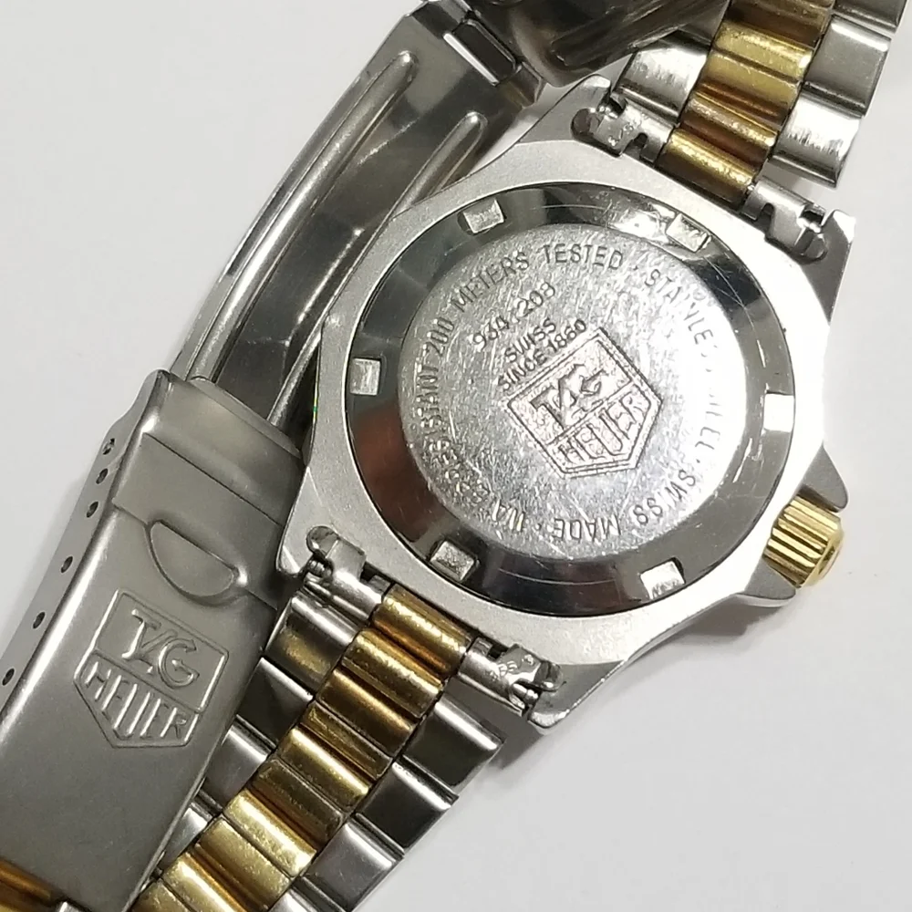 Authentic Tag Heuer two tone Swiss made watch. - Picture 14 of 16